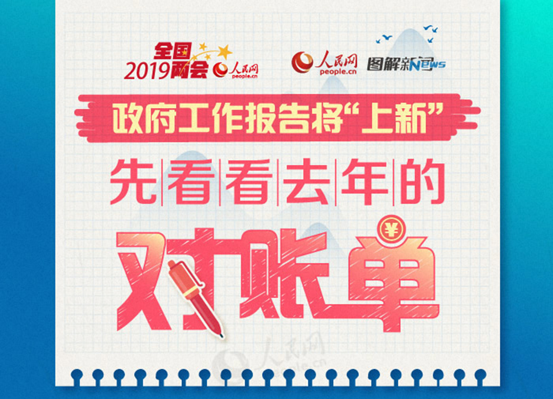 图解：政府工作报告将“上新”，先看看去年的“对账单”