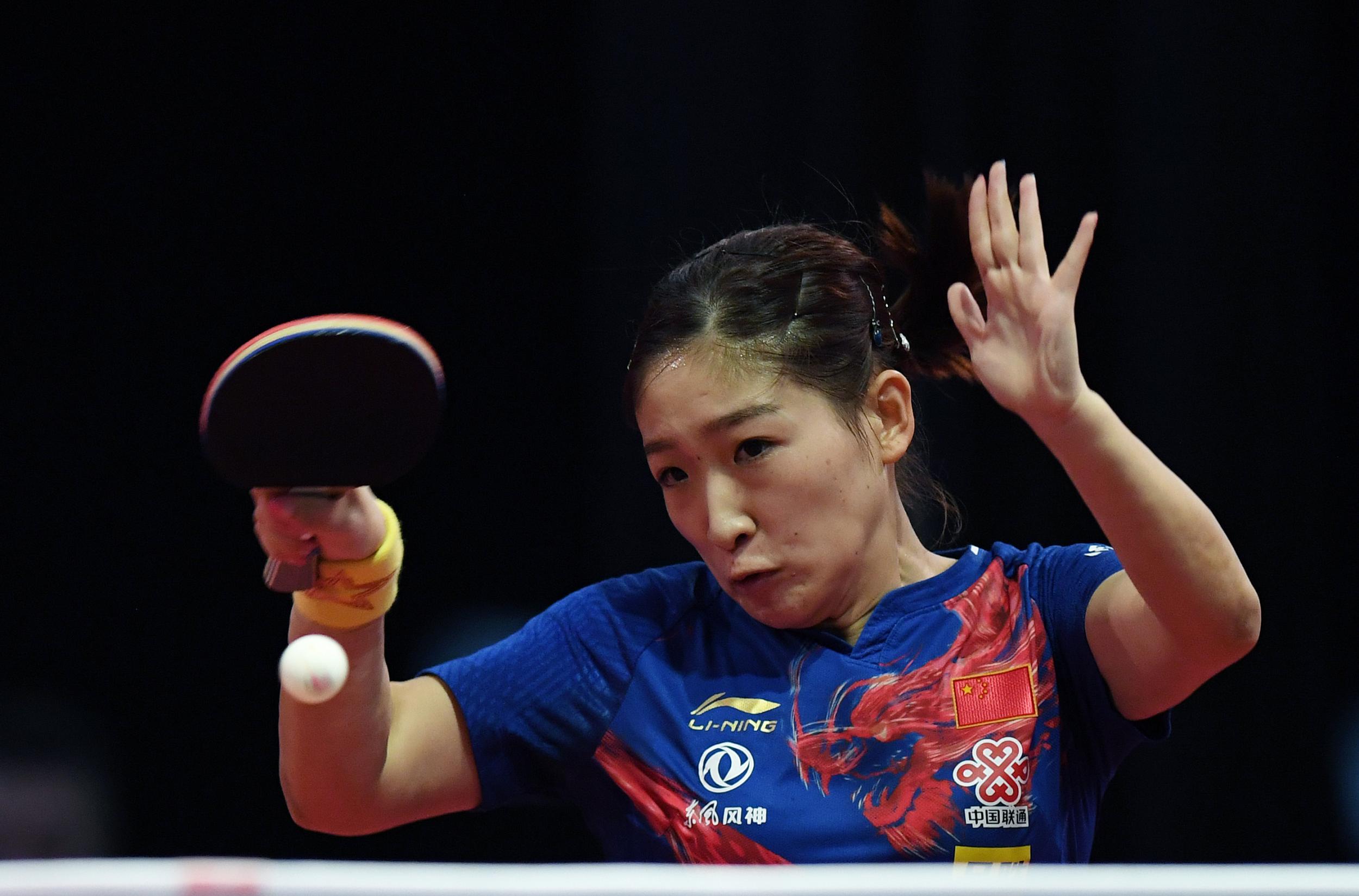 赞乒乓球世锦赛中国五女将晋级16强