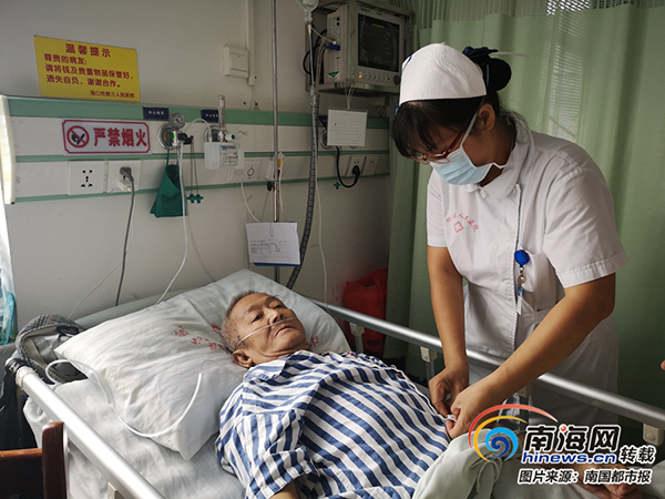 海口新闻  海口七旬老人患重症住院 医院联系不上家属   老人病危