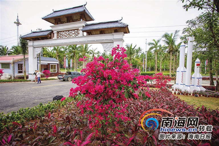 文昌市龙楼镇好圣村:披上航天印记更美丽 海南市房来啦