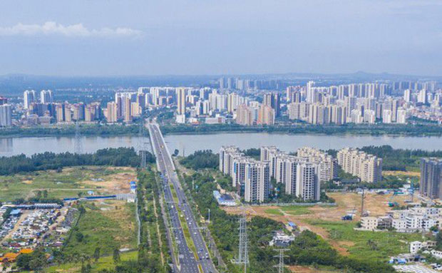 瞰海南 | 海口江东新区路网建设加速推进 椰海大道延长线即将建成通车