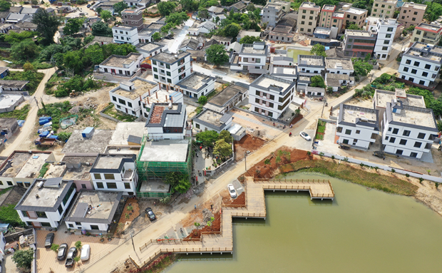 海口江东新区美丽乡村项目建设稳步推进