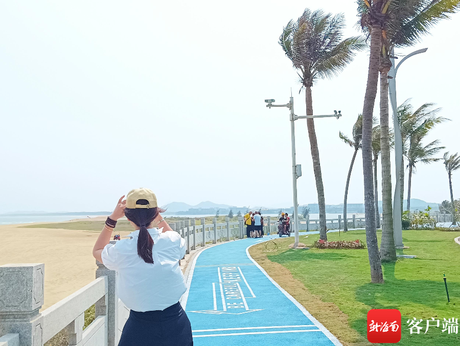 健康跑道、博鳌书屋、休息驿站……博鳌镇滨海风情街再添新景