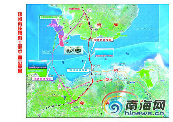 琼州海峡跨海通道让海口经济圈半天可达上海