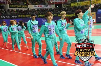 韩国偶像运动会 exo 2am齐聚