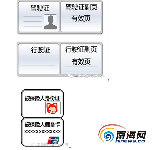 注意:证件须拍摄年审有效界面,身份证需拍摄正反两面.