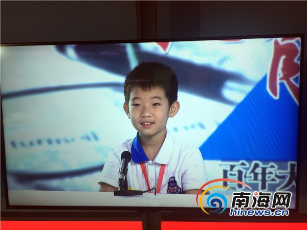 南海网小主播培训班海口开课小学员体验首次“上镜”乐趣