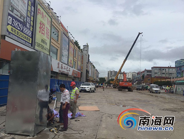 三亚胜利路地下综合管廊开建胜利路将迎来大变脸