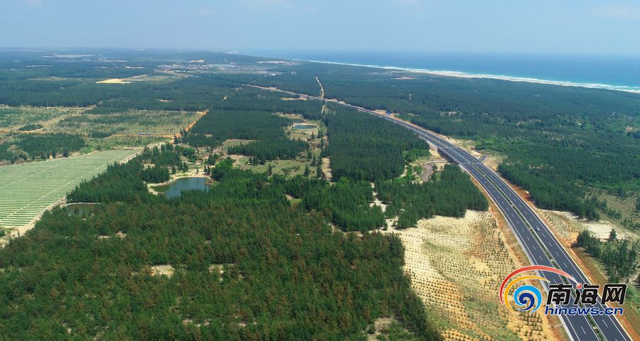 【瞰海南】航拍文昌“高颜值”滨海旅游公路