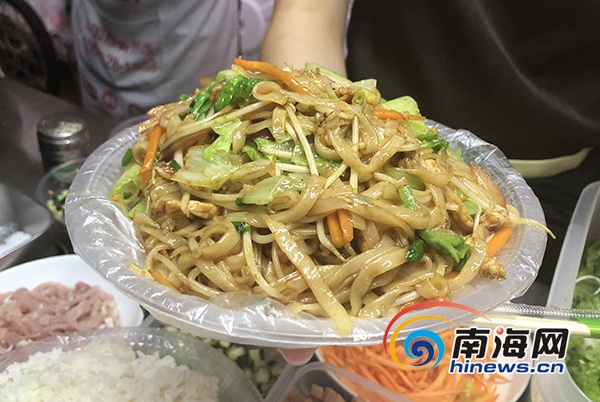 海大南门特色夜市美食抢先看（图）
