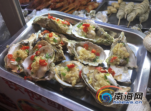 海大南门特色夜市美食抢先看（图）