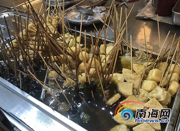 海大南门特色夜市美食抢先看（图）