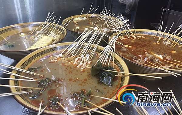 海大南门特色夜市美食抢先看（图）
