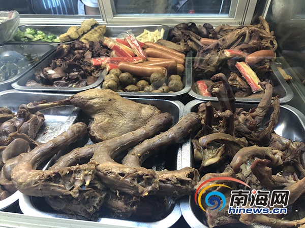 海大南门特色夜市美食抢先看（图）