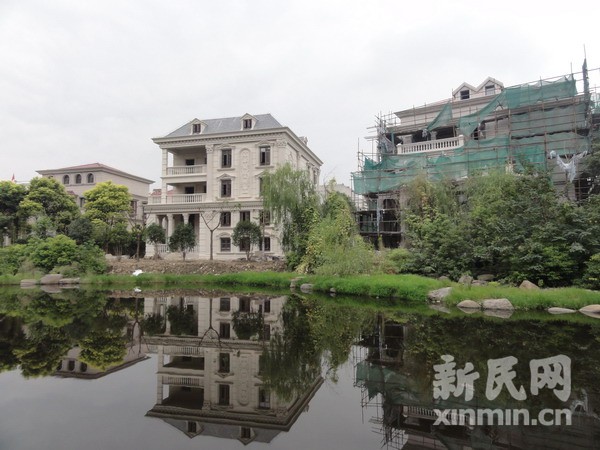 上海祥和名邸违建别墅被列入限制交易黑名单(图)